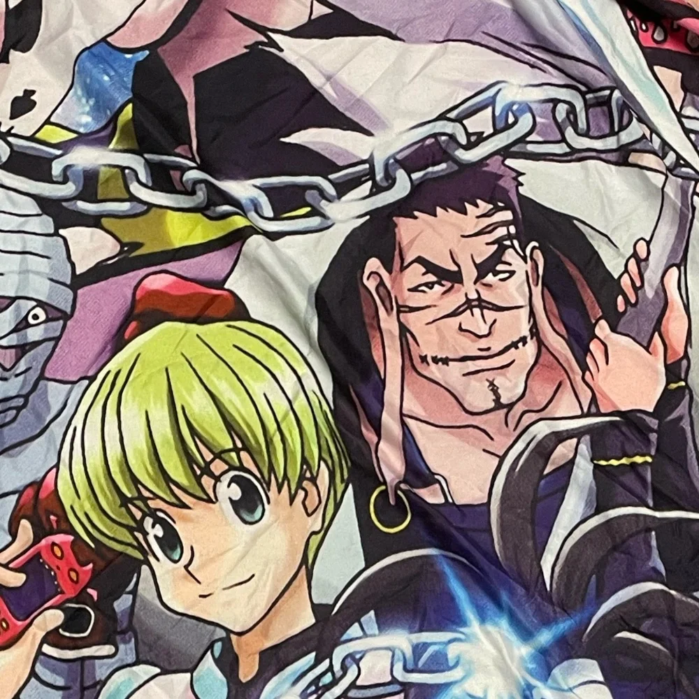 Hunter X Hunter Anime 78 x 56 Wall Tapestry Hanging EUC